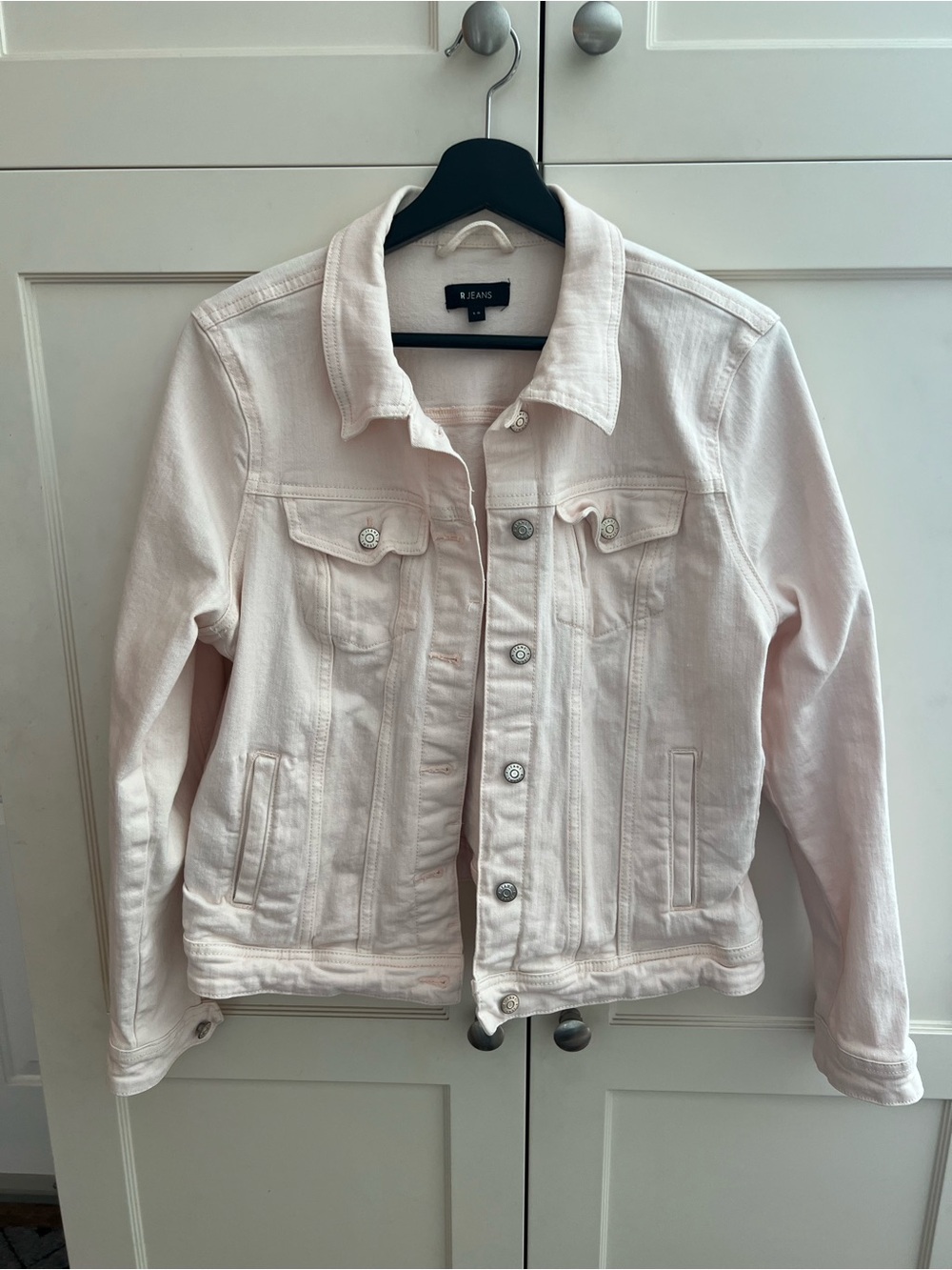 Women's Light Pink Denim Jacket